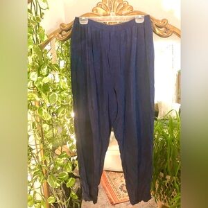 Tianello Navy Blue Women's Pants